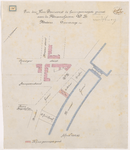 1895-20-1 Calque op linnen van door de heer Deurvorst te huur gevraagde grond Nassauhaven. Nadere aanvrage. Blad 1