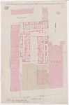 1895-20-2 Calque op linnen van de scholenbouw op het terrein van de Buitenplaats ,,Vrede aan de Goudse Rijweg en de ...