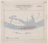 1895-32 Calque op linnen: 2e Katendrechtsche haven. Zandbaggering in de Nieuwe Maas.. Blad 4.