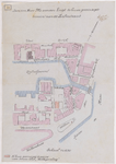 1896-10 Kaart met aanduiding van het door de heer M. van der Lugt te huur gevraagd terrein aan de Zalmstraat. Calque op ...
