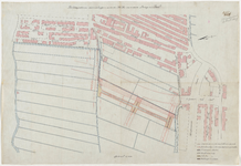 1896-292 Calque op linnen van de Bellevoysstraat aan te leggen door de H.H. van den Berg en Bal.