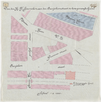 1896-45 Calque op linnen van door de heer F. Steeneken aan de Oranjeboomstraat te koop gevraagde grond.