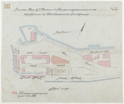 1896-86 Calque op linnen van door de heer G.J. Heiman te koop gevraagde grond aan de Atjehstraat, de Veerlaan en de ...