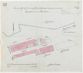 1897-170 Calque op linnen van door de heer H.J. van de Berg te koop gevraagde grond aan de Atjehstraat en de Veerlaan.