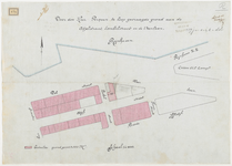 1897-171 Calque op linnen van door de Heer Perquin te koop gevraagden grond aan de Atjehstraat, Lombokstraat en de Veerlaan.