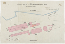 1897-238 Kaart met aanduiding van door de heer W.B. Wigman te koop gevraagde grond aan de Atjehstraat in de buurt van ...