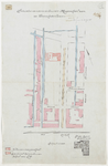 1897-280 Kaart met aanduiding van de situatie van een te bouwen meisjesschool aan de Voorschoterlaan, met een kleine ...