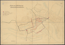 1897-51 Kaart van het project voor uitbreiding der gemeente elektriciteitswerken.
