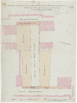 1897-67 Calque op linnen van de aankoop van grond door de gemeente nabij de Boomgaardstraat en de Zwarte Paardenstraat, ...