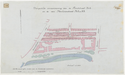 1898-136 Plattegrond van de voorgestelde vernummering van de Pleretstraat N.Z. en de van Meekerenstraat N.Z. en Z.Z.