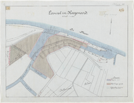 1898-147 Plattegrond van de loswal in Hoogenoord. Blad II.