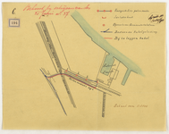 1898-194-3 Tekening van de aanleg van Gemeente telefoon langs de Varkenoordsedijk. C. Blad 3