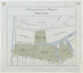 1898-272 Plattegrond te verhuren terreinen.