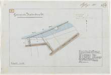 1898-99-3 Plattegrond van het aan de gemeente Katendrecht te verhuren terreinen. Blad 3
