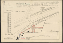 1899-171 Tekening voor de aanleg van drinkwaterleiding in de nieuwe straten aan de West-Varkenoordseweg, tegenover de ...