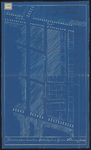 1899-191 Blauwdruk van de stratenaanleg, vermeld bij no. 190,- door C.M. Schalkwijk en J. Mulder.