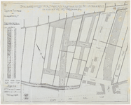 1899-205 Calque op linnen van ophogingswerken voor straataanleg bewesten de Bellevoysstraat en voor een vak van de 's ...