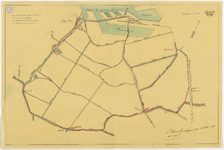 1899-218 Calque van een telefoongeleiding langs de Zuidhoek, de Charloische Lagedijk, de Smeetlandschedijk, de Groene ...