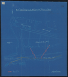 1899-229 Blauwdruk voor de aanleg van drinkwaterleiding om de Scheepswerf Bonn en Mees.