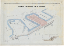 1899-233-3 Calque op linnen, waarvan een in duplo, voor het maken der Schiehaven en voor de aanleg van de oostelijke ...