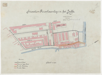 1899-238 Calque op linnen voor straat- en rioolaanleg in het Jaffa.