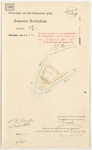 1899-299-5 Blauwdruk met een beschrijving voor de bouw van 7 woonhuizen a/h. Prinsenhoofd, hoek Maas- en Prins ...