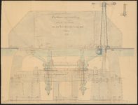 1899-311-1 Lichtdruk voor de luchtaanvoer- inrichting voor de stoomketels van het zuid-oostelijk stoomgemaal. Blad 1