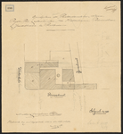 1899-396 Situatie - tekening van de Rotterdamschen -stoom - Rijst - Pel - en Meelmolen aan de Westerhaven z.z., de ...