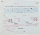 1899-404-2 Calque op linnen van te koop gevraagde grond aan de Oranjeboomstraat door: J. Smits, Blanken en van Holst, ...