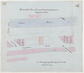 1899-405-3 Calque op linnen van te koop gevraagde grond aan de Oranjeboomstraat door: J. Smits, Blanken en van Holst, ...