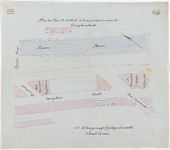 1899-408-6 Calque op linnen van te koop gevraagde grond aan de Oranjeboomstraat door: J. Smits, Blanken en van Holst, ...