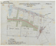 1899-420 Calque op linnen van te onteigenen percelen tussen de Charloische Lagedijk en de Kromme Zandweg, voor rekening ...