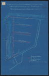 1899-46 Blauwdruk voor het aanbrengen van verlichting in de straten tussen de Spoorsingel en de Walenburgerweg.