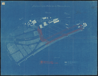 1900-144 Blauwdruk van een stratenaanleg ten oosten van de Nassauhaven.