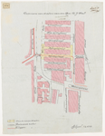 1900-314 Calque op linnen voor de overname van straten ten oosten van de Goudse Rijweg van A.J. Stal.