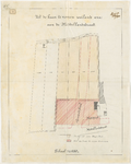 1900-38 Tekening van uit de huur te nemen weilanden (in het rood aangegeven), naast de weilanden, in eigendom van Meyer ...