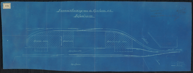 1900-425 Blauwdruk voor een spooruitbreiding aan de Rijnhaven Oostzijde.