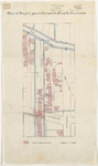1900-55 Kaart van de situatie voor aan te kopen percelen aan de Lambertusstraat, voor doortrekking van de ...