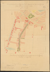 1900-65 Tekening in zake de onteigening van grond tussen de Katendrechtse Lagedijk en de Kromme Zandweg, met een plan ...