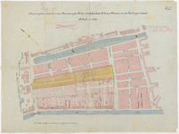 1900-67 Kaart van het stratenplan tussen de Noordsingel Westzijde en de Schiekade Oostzijde, ten westen van de ...