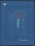 1900-81 Blauwdruk van percelen ten zuiden van de Katendrechtse Lagedijk en ten westen van de Dordtsestraatweg (in het ...