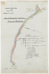 1900-82-1 Kaart van de percelen aan de Gemeente over te dragen in de Laan van Wandeloord (in het rood aangegeven), met ...