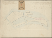 205 Kaart van het gebied rondom de 's-Rijkswerf met uitzondering van de voormalige Oostindische Compagnies werf, als ...