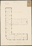 256-3 Plattegrond van het ontwerp van de tweede en derde verdieping voor het Zeemanshuis aan de Westerhaven. [Blad 3].