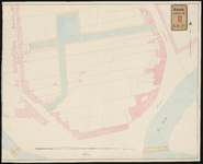 297 Plan van de percelen op het terrein waar de lakenramen stonden nabij de ontworpen 1e en 2e Weenastraat en het Weenaplein.