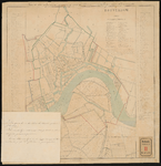 432-2 Gesteendrukte Kaart met aanwijzing der bestaande grenzen van de Gemeente Rotterdam.