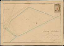 476 Kadastrale kaart van de Oude Plantage sectie E. waarop het door de hr. Rumphorst te plaatsen nieuwe gebouw is ...