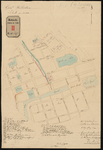 697 Kadastrale kaart van rond het adres van de heer W.K. Beindorff voor de plaatsing van een stoomwerktuig voor de ...