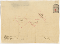 711 Calque op papier van de te bouwen percelen aan de Westzijde van de Schiekade, (naar aanleiding van het adres van ...