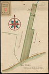 75-3 Plan van een hoge boezem in de polder Rubroek, tekening nr. 4 in omslag. N° 3.